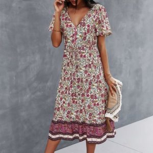 Rhomi – Wygodna sukienka w modne wzory Cena normalna